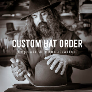 Custom Hat Order - deposit & consultation